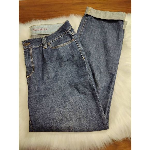 Talbots Boyfriend Jeans - Picture 2 of 4